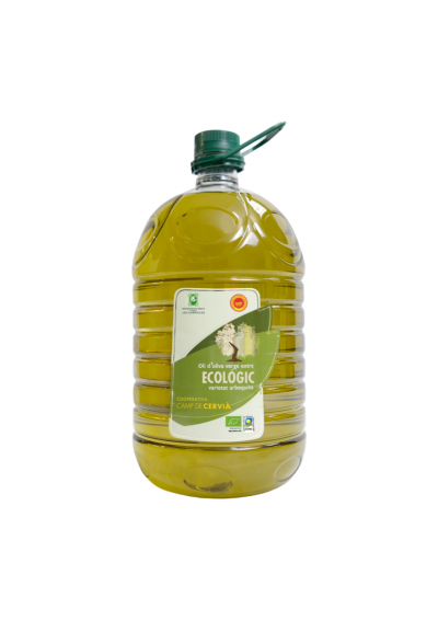 Oli d'oliva verge extra Ecològic Cervià  5 l.